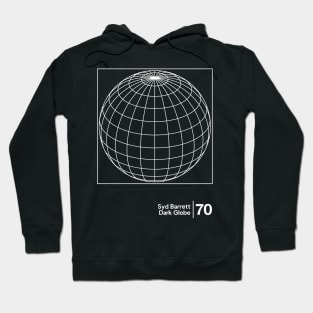 Dark Globe / Minimalist Graphic Design Hoodie